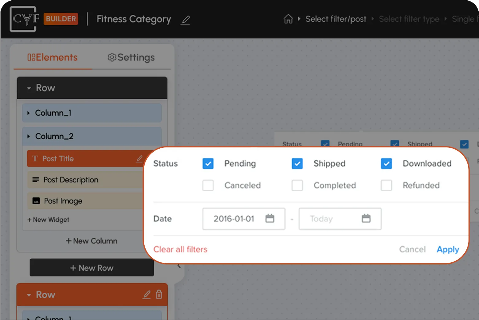 JetSmartFilters Screenshot